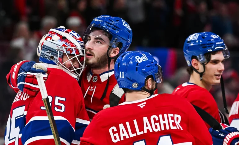 Canadiens’ Statistical Turnaround: From Falling Behind to Leading the Pack